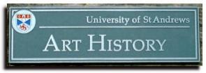 Art History Dept, St Andrews University