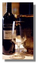 Wine at Duck's at Le March� Noir