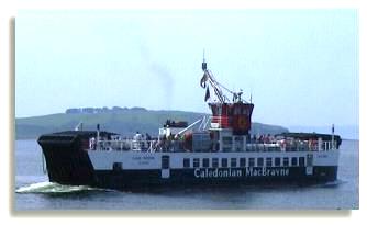 Caledonian MacBrayne ferry at Largs