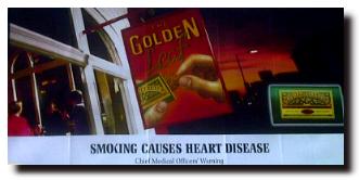Tobacco advert