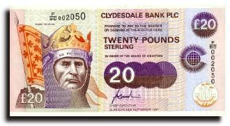 Clydesdale Bank Note