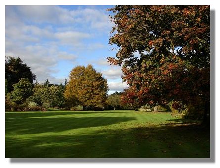 Garden, Falkland Palace
