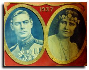 King George VI and Queen Elizabeth Coronation 1937
