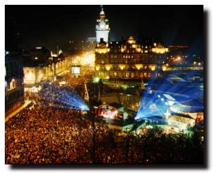 Hogmanay in Edinburgh