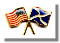 US and Scottish Flags