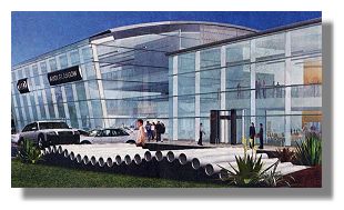 car showroom architecture