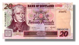 Bank of Scotland £20