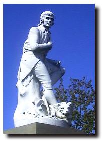 Robert Burns and Luath