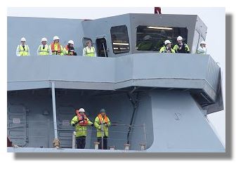 Launch of HMS Daring