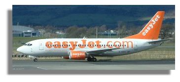 easyJet Boeing 737 G-IGOU at Glasgow Airport