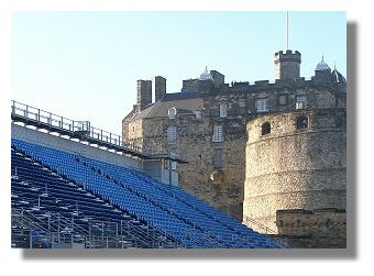 Edinburgh Castle Esplanade Seating