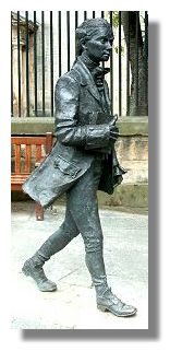 Robert Fergusson Statue