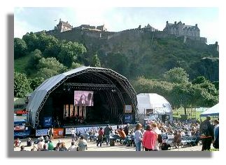 Ross Bandstand, Princes Street Gardens