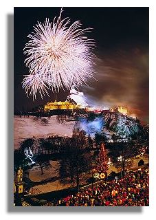 Fireworks at Edinburgh Castle