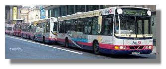 FirstBus in Glasgow