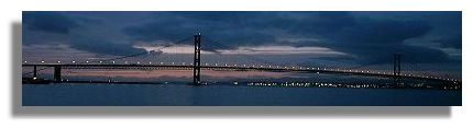 Forth Road Bridge at Night