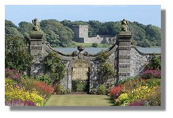 Loch Leven Castle from Kinross House