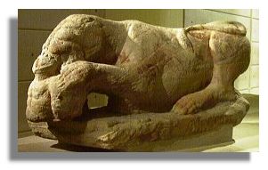 Roman Lioness from Cramond