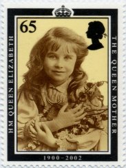Queen Mother Commemorative Postage Stamp