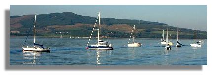 Boats in Rothesay Bay
