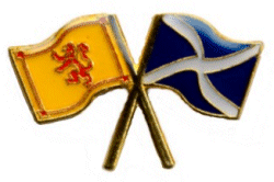 Saltire and Lion Rampant