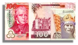 Scottish Banknotes Mixture