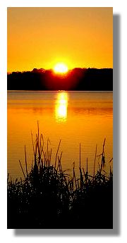 Sunset at Castle Semple Loch