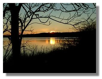 Sunset at Castle Semple Loch