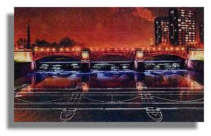 Artist's Impression of Tidal Weir Bridge