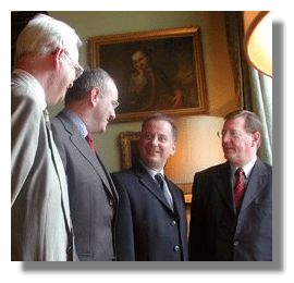 David Trimble, Mark Durkan, Jack McConnell and Jim Wallace