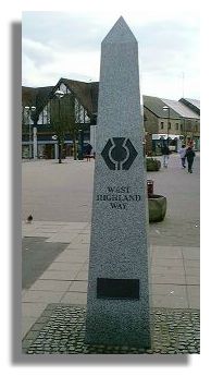 Start of West Highland Way