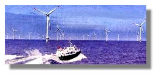 Wind farm in the North Sea