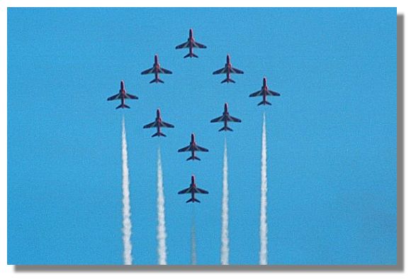Red Arrows Aerobatic Display Team