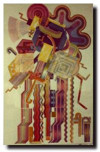 Paolozzi Painting