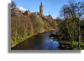 River Kelvin and University of Glasgow