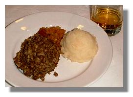 Haggis, neeps and tatties