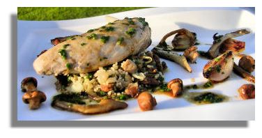 Poached Breast of Pheasant