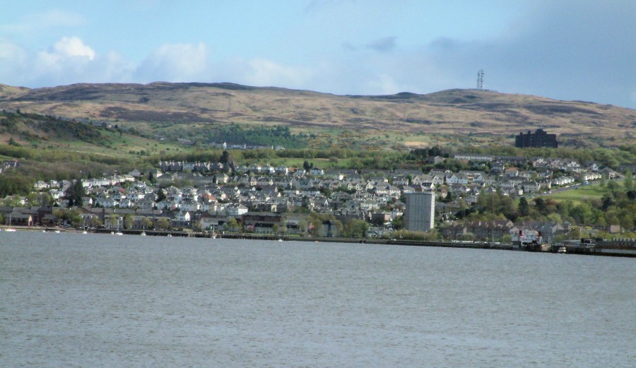 Greenock From West Dunbartonshire