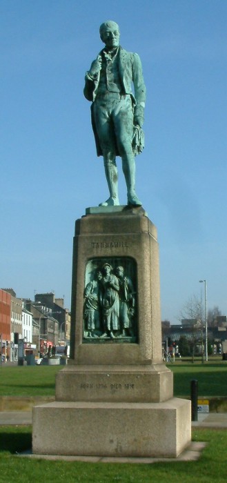 Paisley Robert Tannahill Statue