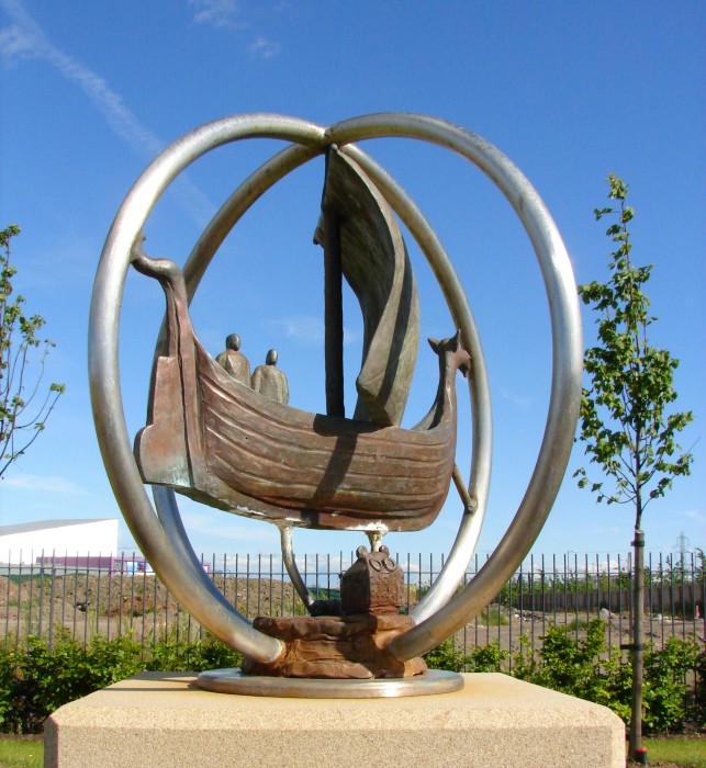 Renfrew Clyde Park Sculpture St Conval