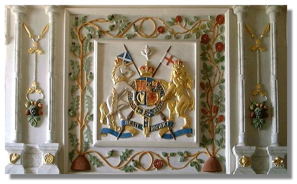 Crest of King James VI