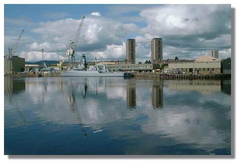 river clyde reflections
