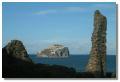 Tantallon Castle and Bass Rock