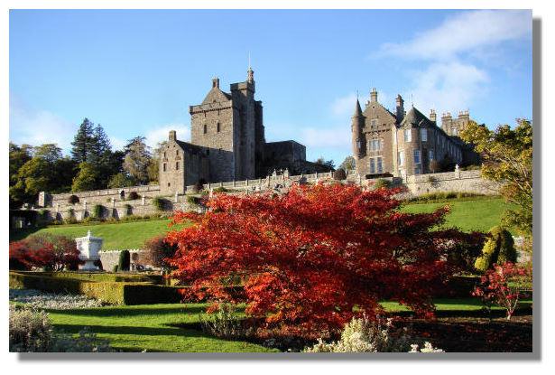 Drummond Castle and Garden, Perthshire