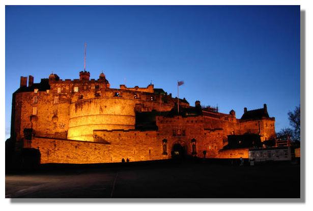 Edinburgh Castle at Night