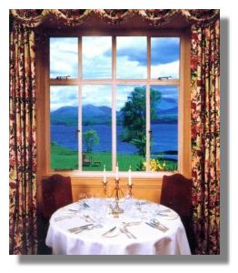 Dining at Ardanaiseig