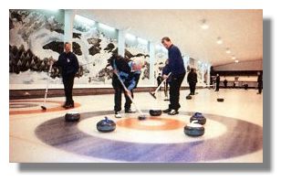 Curling at North West Castle