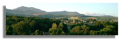 View over Pitlochry