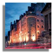 Radisson Blu Edinburgh at Night