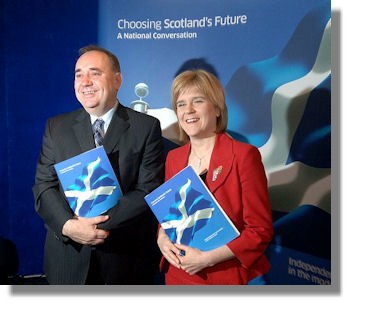 Alex Salmond and Nicola Sturgeon